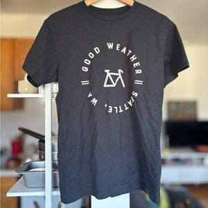 Good Weather Seattle Bike Shop Tee